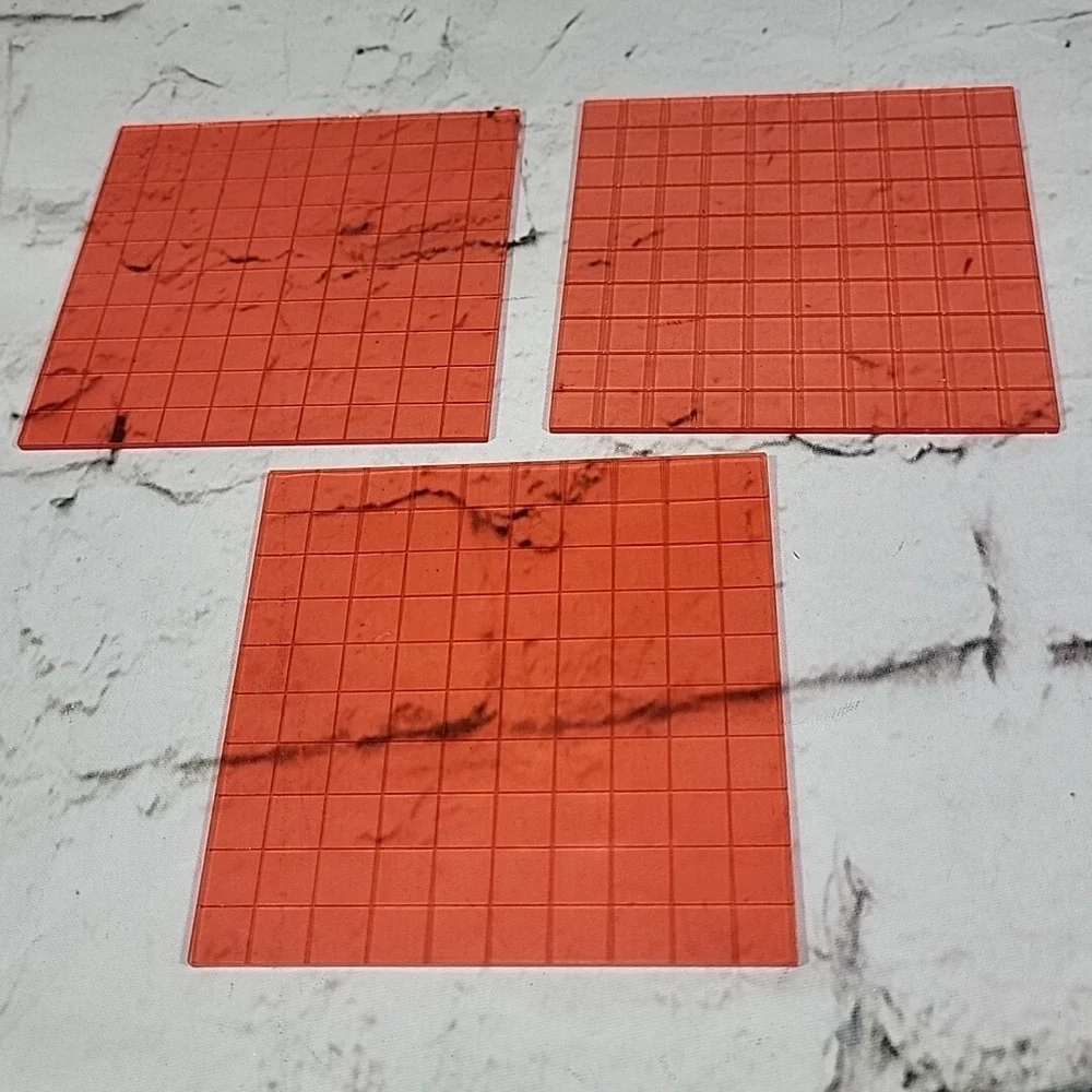 Algebra Tiles Educational Math Helpers Counters Base Tens Large Loose Lot